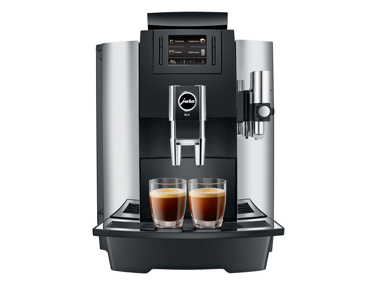 die Jura WE8 für kleine Büros bis 25 Tassen / Tag